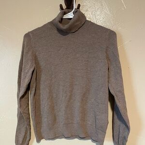 H&M Brown Turtleneck Sweater